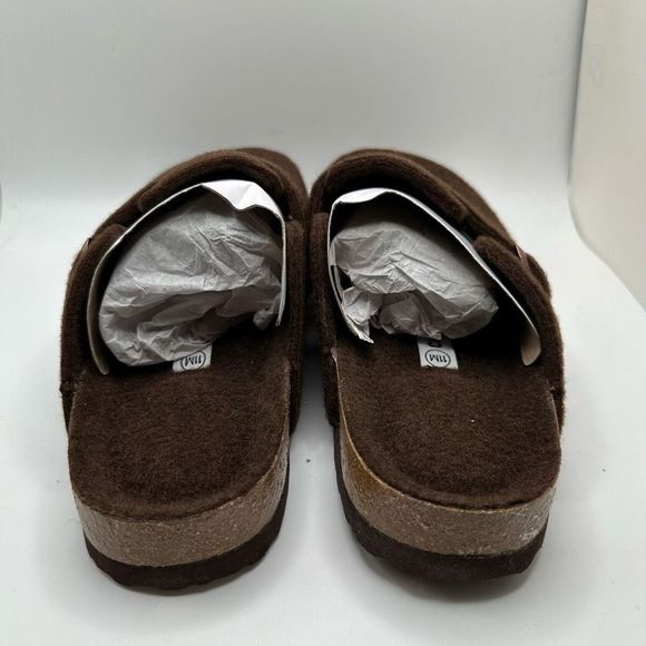 CUSHIONAIRE Womens Clog 11 BROWN WOOL - Picture 4 of 7